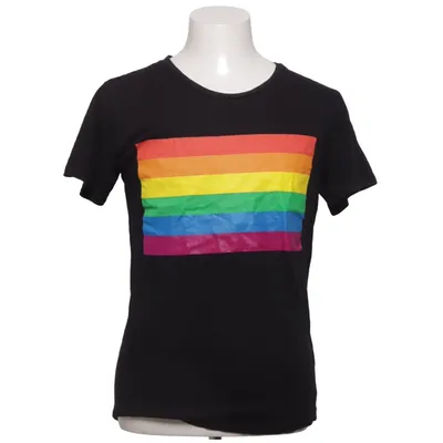 T-shirt (Black, Multicolored) from Shock Cotton