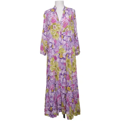 Maxikleid (Lila, Grün, Gelb) von Cat & Co Viskose