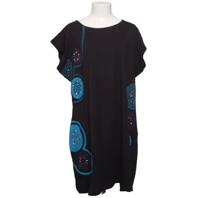 Robe (Bleu, Multicolore, Noir) de Dress Like Marie Coton, Élasthane