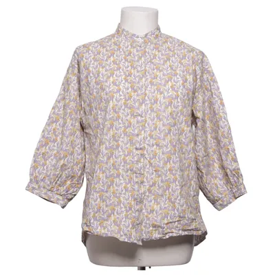Blouse (Purple, Yellow, White) from MSCH Copenhagen Organic cotton
