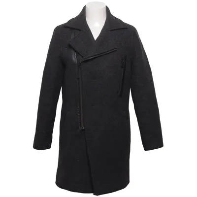 Coat (Gray) from Tiger of Sweden Jeans Cotton, Polyester, Wool