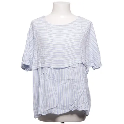 Haut (Bleu, Blanc) de Anna Justper Viscose