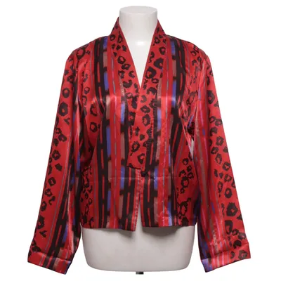 Blus (Röd, Flerfärgad) från Petri Polyester
