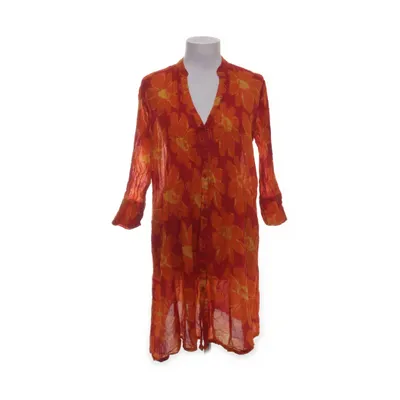Tunika (Orange, Flerfärgad) från Indian Emporium Bomull