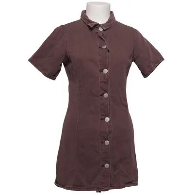 Shirt dress (Brown) from Glamorous Cotton