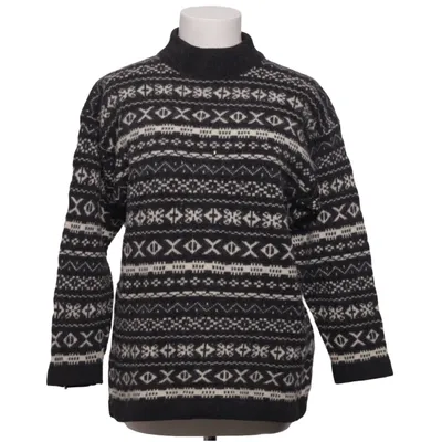 Sweater (Black, White) from Hec Angora, Polyamide, Wool