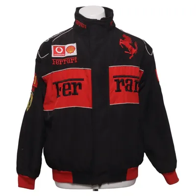 Bomberjakke (Sort, Rød) fra Ferrari