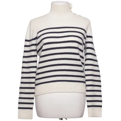 Pull-over (Blanc, Noir) de Maje Cachemire