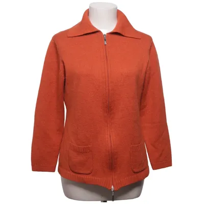 Cardigan (Oranje) van Clarina Collection Acryl, Wol