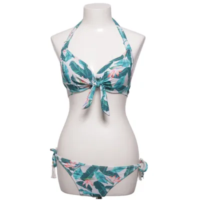 Bikini (Blanc, Vert, Rose) de Thalassa Élasthane, Polyamide