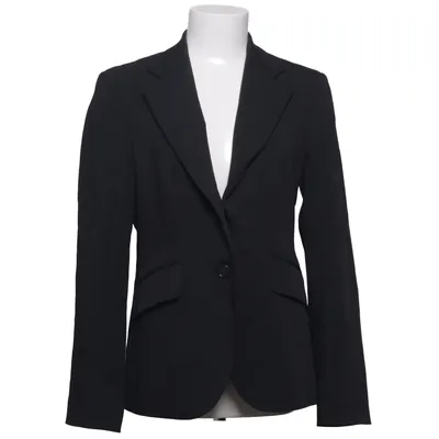 Kavaj (Svart) från Massimo Dutti Woman Elastan, Viskos, Ull