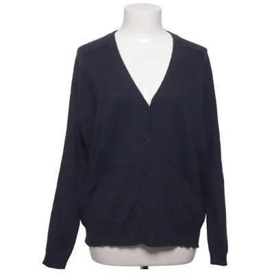 Cardigan (Blue) from Rue Blanche Cashmere, Polyester, Wool