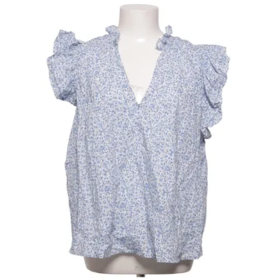 Top (Blue, White) from H&M Cotton