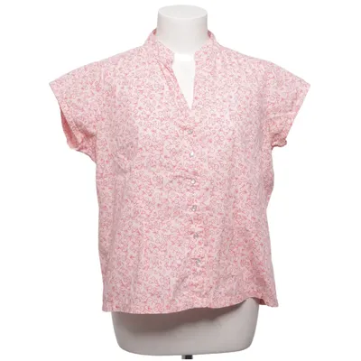 Kortärmad skjorta (Rosa, Vit) från Milla Bomull