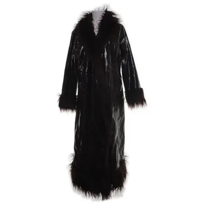 Kappa (Brun) från Missguided Pälsimitation, Polyester, Polyuretan