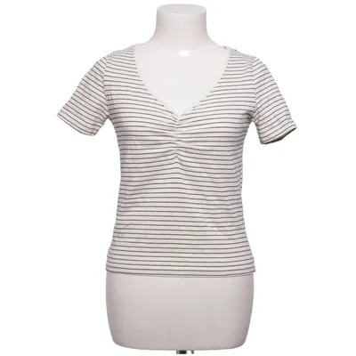 T-shirt (Blanc, Noir) de Mango Coton