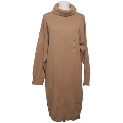 Robe à col roulé (Beige) de Tommy Hilfiger Coton, Polyamide, Laine