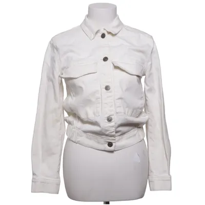 Veste en jean (Blanc) de Yaya Coton, Élasthane