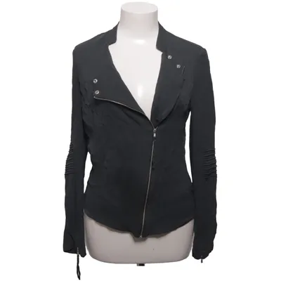 Veste de motard (Gris) de Ahlvar Soie