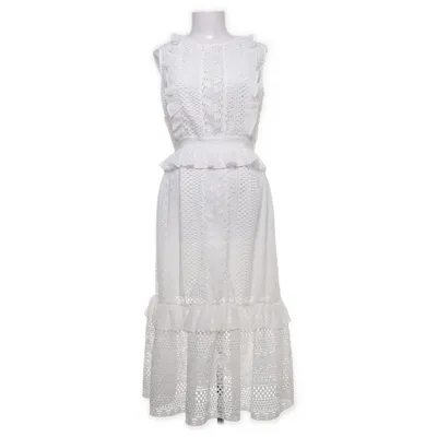 Dress (White) from Perseverance Polyester