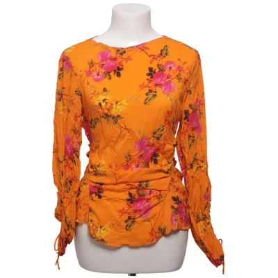 Blouse (Yellow, Multicolored) from Zara Woman Studio