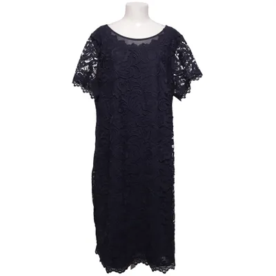 Robe (Bleu) de Zay Élasthane, Polyester, Viscose