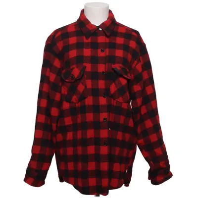 Chemise en flanelle (Rouge, Noir) de Woolrich Nylon, Laine