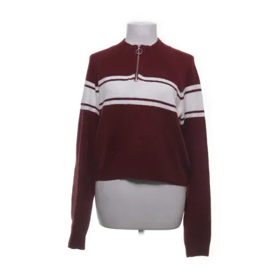 Tröja (Röd, Vit) från Hollister Akryl, Bomull, Elastan, Polyester