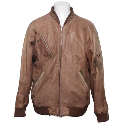 Veste en cuir (Marron) de Gatto Cuir