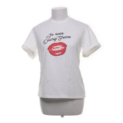 T-shirt (Vit, Röd) från Daisy Grace Bomull, Elastan