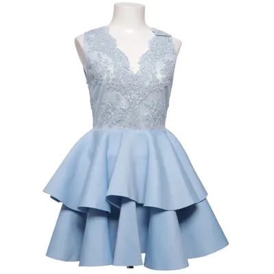 Cocktailklänning (Blå) från Emo Polyester, Viskos