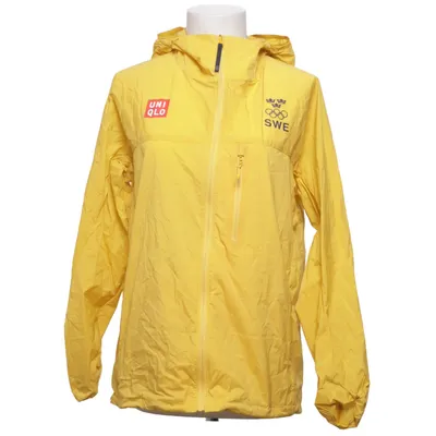 Regenjack (Geel) van Uniqlo Elastaan, Polyamide, Polyester