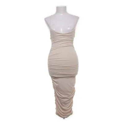 Cocktailkjole (Beige) fra Oh Polly Elastan, Polyester