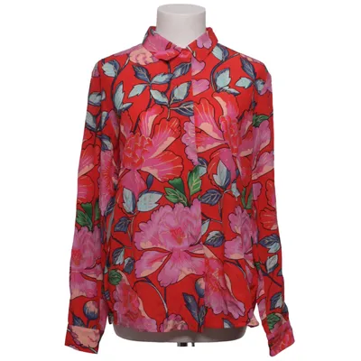 Blouse (Rood, Meerkleurig) van & Other Stories Zijde