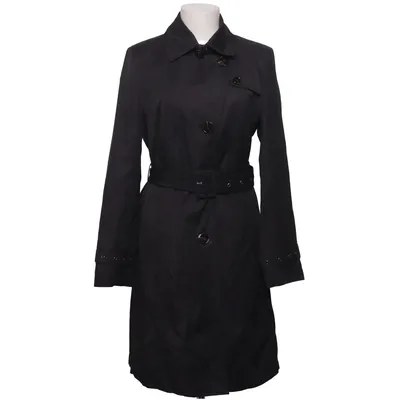 Trench-coat (Noir) de S.T.I Coton, Polyester