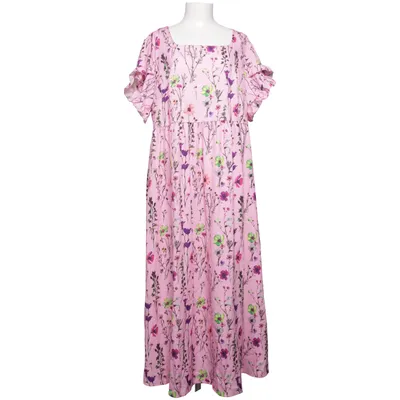 Långklänning (Rosa, Flerfärgad) från Shein Curve Elastan, Polyester