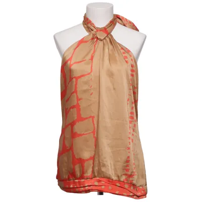 Halternecktopp (Beige, Röd, Flerfärgad) från Apart Polyester