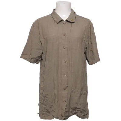 Chemise à manches courtes (Vert) de Machine Coton, Lin, Viscose