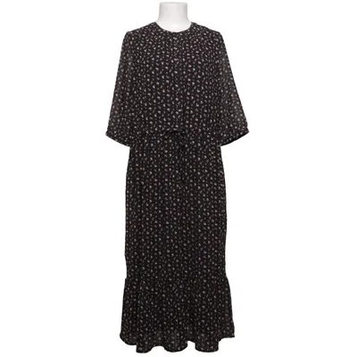 Maxi dress (Black, Yellow) from Linea Loresi Polyester