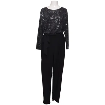Jumpsuit (Black) from Wallis Elastane, Metallic fiber, Polyamide, Polyester