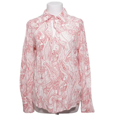 Knytblus (Röd, Vit, Flerfärgad) från Soaked in Luxury Viskos