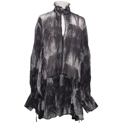 Blouse (Bleu) de H&M Conscious Collection Exclusive Lyocell, Polyamide