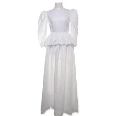 Brudklänning (Vit) från Lilly Bomull, Polyester