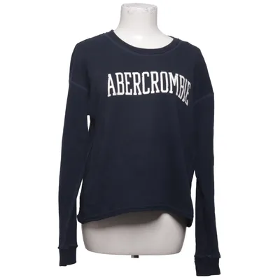 Collegetröja (Blå) från Abercrombie & Fitch Bomull, Polyester