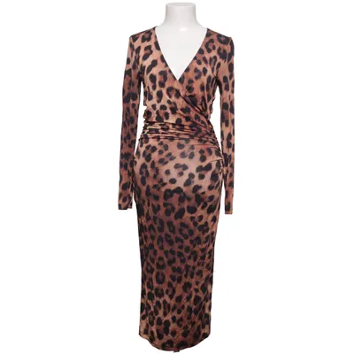 Maxi dress (Brown, Black) from Jessica Frej Elastane, Viscose