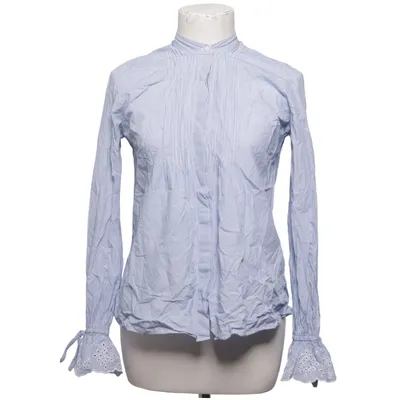 Blus (Blå, Vit) från Abercrombie & Fitch Bomull