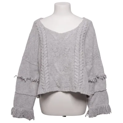 Strickpullover (Grau) von One Teaspoon Baumwolle, Polyamid, Wolle