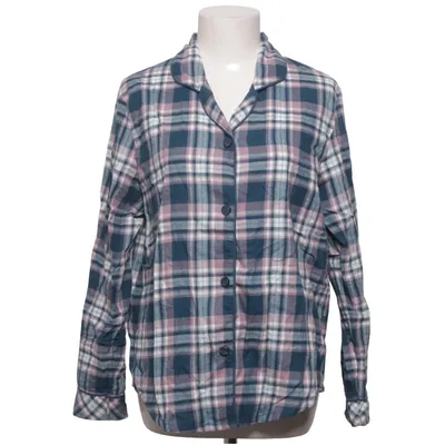 Chemise en flanelle (Bleu, Rose, Blanc) de Lady Avenue Coton
