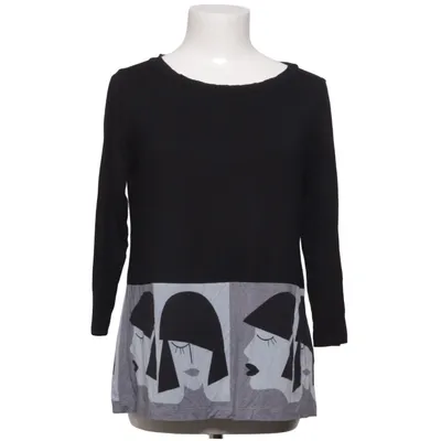 Lange mouwen shirt (Zwart, Grijs) van Solar Elastaan, Viscose