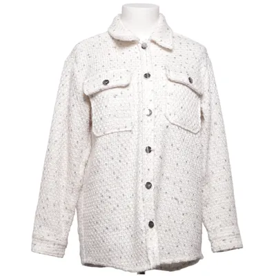 Oberhemd (Weiß) von Veronica Virta Baumwolle, Elasthan, Metallfaser, Polyester, Viskose